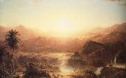 Frederic Edwin Church The andes of Ecuador oil